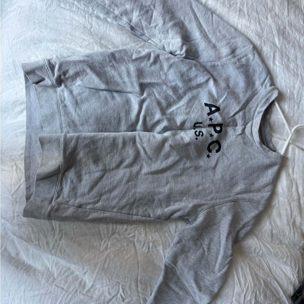 Mens APC sweatshirt gray size L